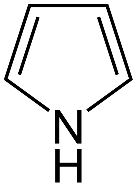 Bestand:Pyrrole simple structure.png